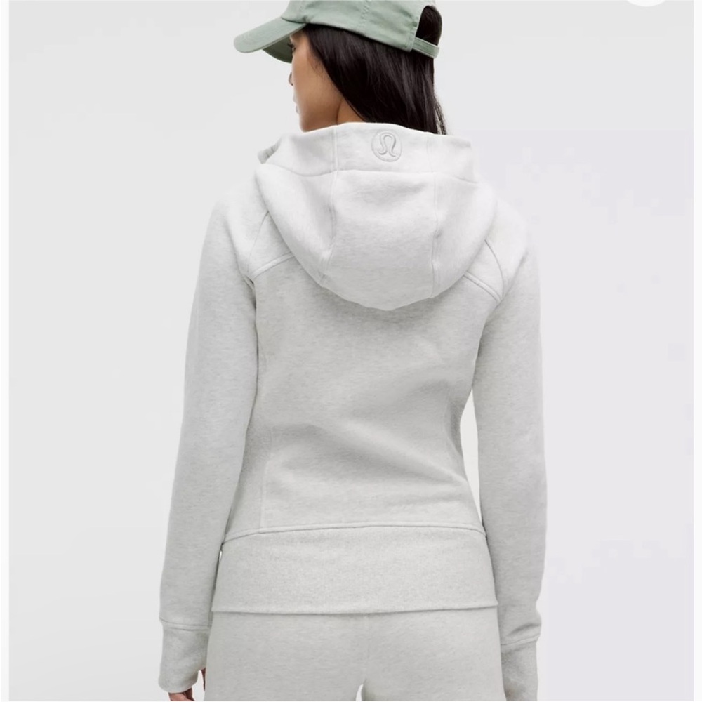 lululemon athletica Women's Light Gray Hoodie Jacket